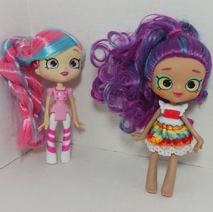 Shopkins Shoppies Rosa Pinata Visits Mexico Doll & Bubbleisha Sweet Treat Doll